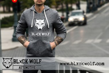 Blxck Wolf Clothing - Hoodie mockup
